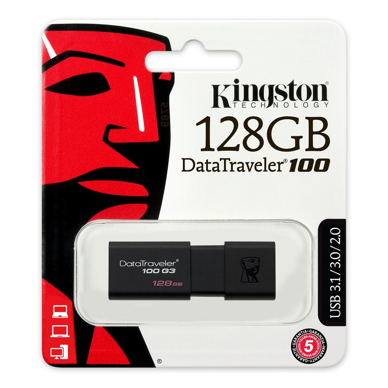 Kingston DataTravaler 100 G3 128 Go