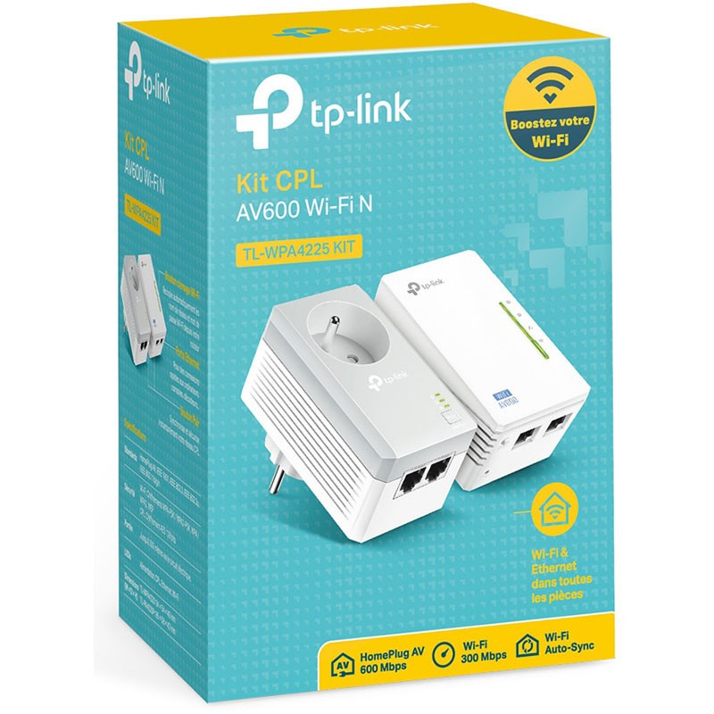 Tp-link Kit CPL Wi-Fi [AV600 Wi-Fi]